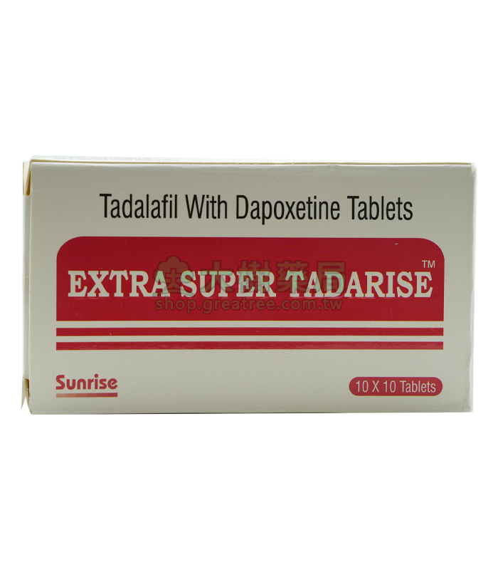 雙效犀利士Super Tadarise 增硬+延時 80mg/10粒